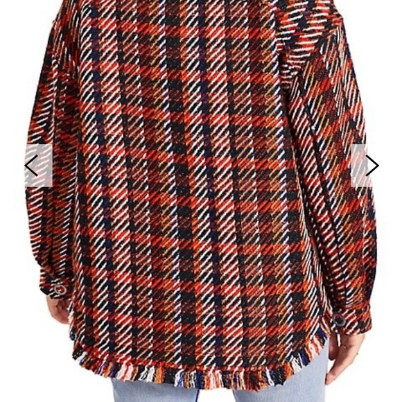 ✨BNWT BB Dakota By Steve Madden plaid Shacket - Picture 4 of 11